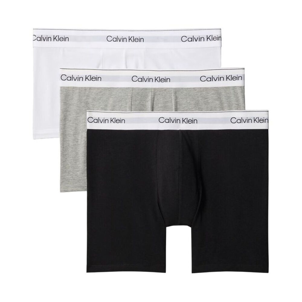 Calvin Klein Mens Boxer Brief 3-Pack, Multi